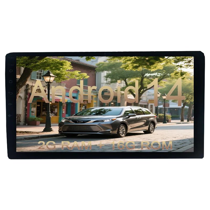 

Android car radio for Toyota Senna 2004-2010 stereo screen Carplay Android Auto Bluetooth GPS Navigation FM radio 9’’ [2+16G]
