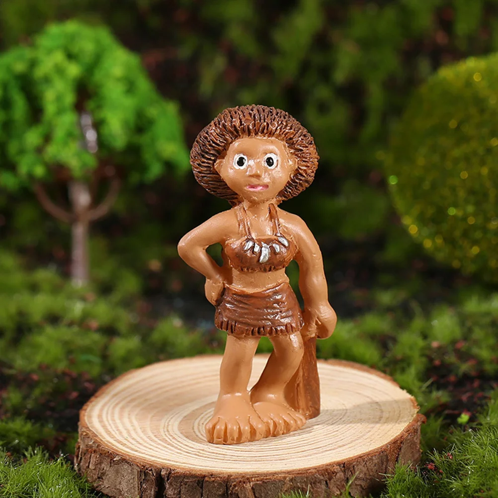 

1Set Fire Pit Decor Small Figurines Handmade Resin Garden Statue Ornament Balcony Yard Decoration