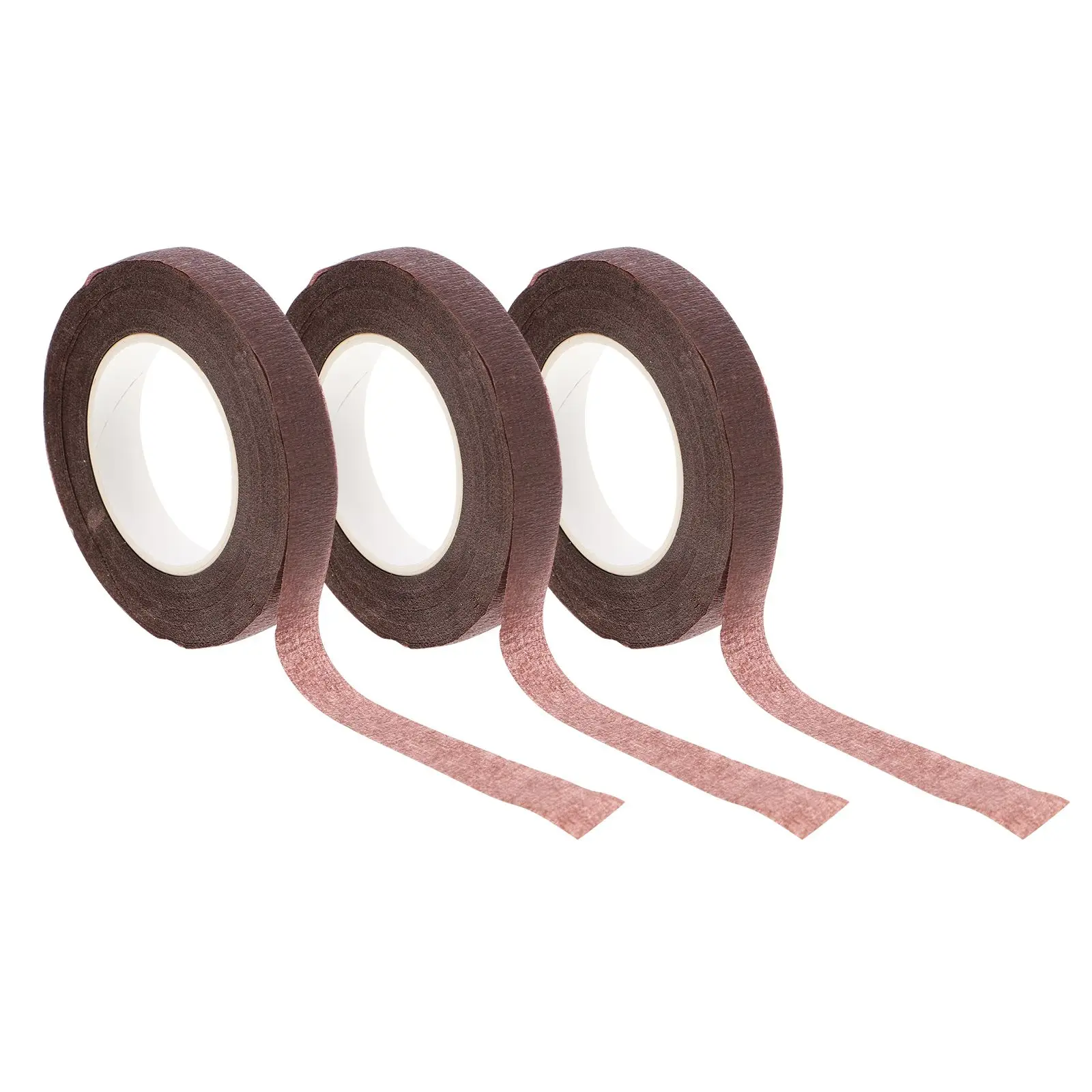 3 Pcs Adhesive Floral Tapes Strong Stretchable Colorfast Non Bleed Self Adhesive Crepe Paper Base Wreath Making Kit Preserved