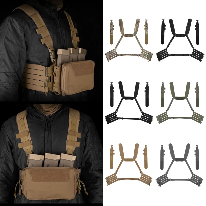 arc-モジュラーチェストリグシステム--molle完全適応型負荷運搬プラットフォーム--狩猟用具アクセサリー用