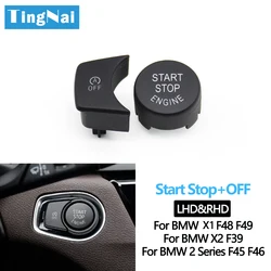 LHD RHD Car Engine Ignition Start Stop Switch OFF Button Replacement For BMW X1 X2 2 Series F48 F89 F39 F45 F46