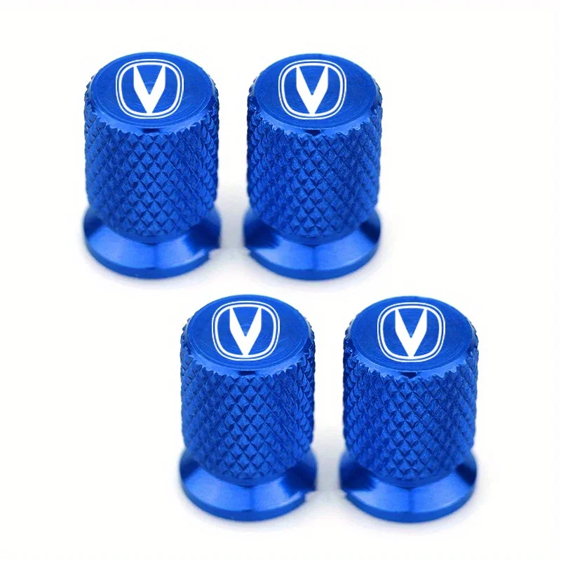 Aluminum Alloy Dustproof Tyre Valve Cap Covered Car Tube Tyre Valve Cap for Changan CX70 CS55 CS75 CS35 CS95 CS15 Alsvin Eado