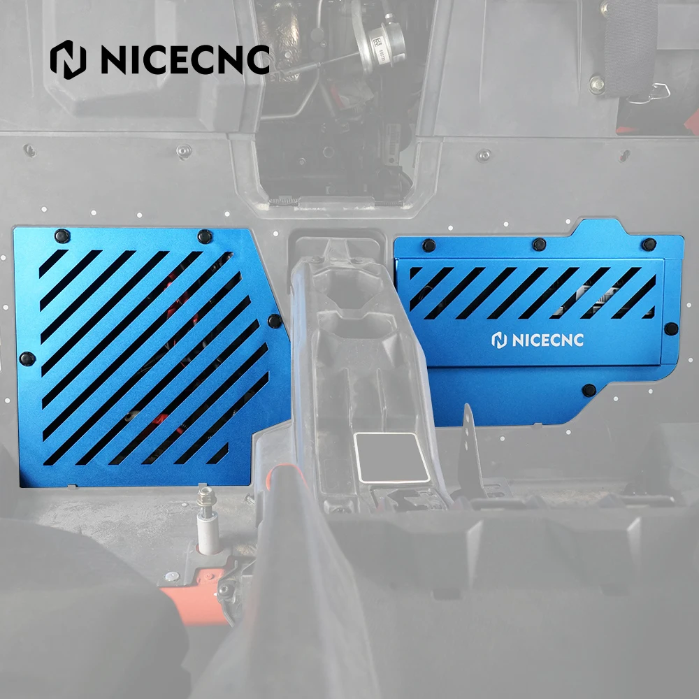 NICECNC ECU And Battery Cover Kit UTV For Can Am Maverick X3 2017-2020 2018 2019 Battery Cap Guard Aluminum High-Quality Part view 6