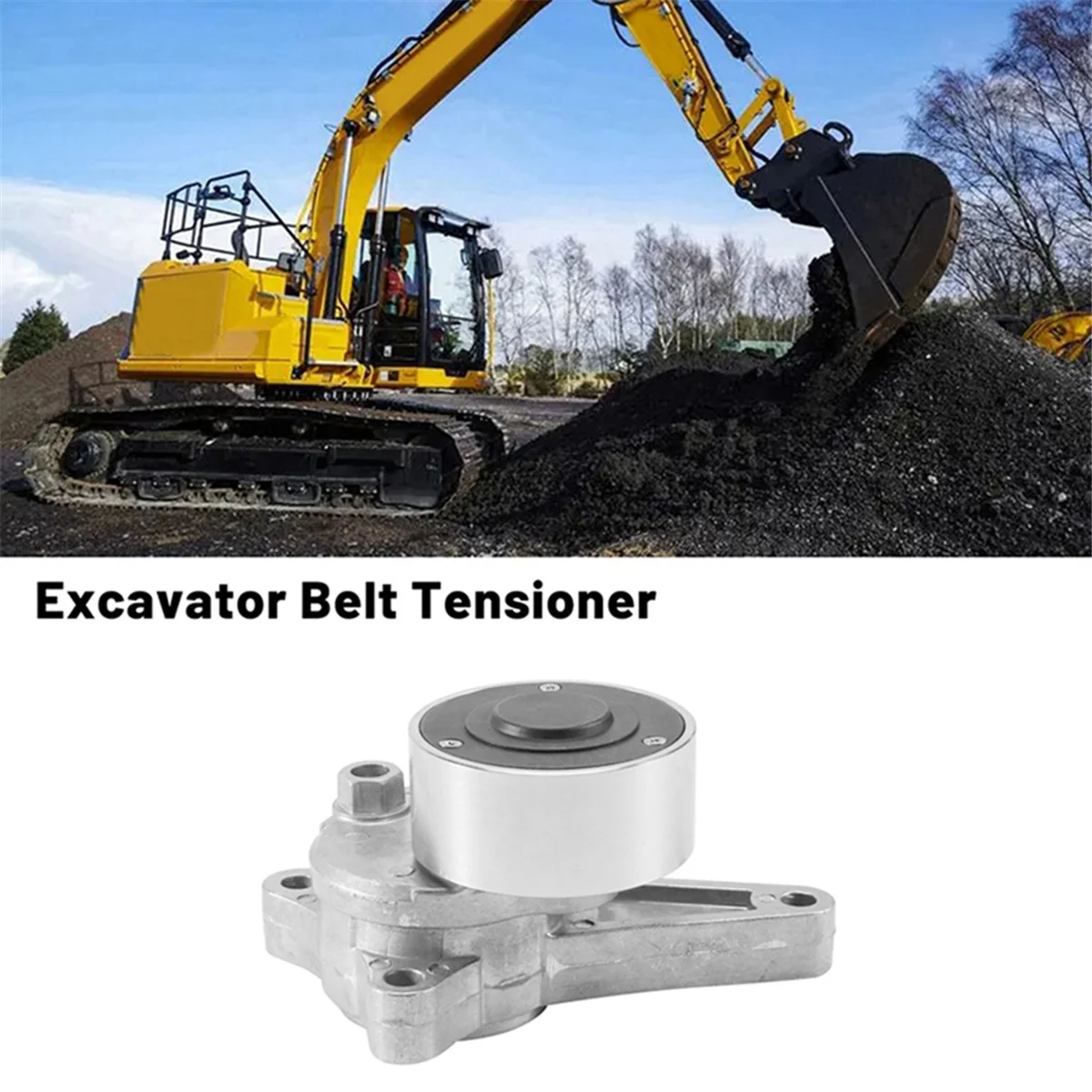 أداة ضبط بكرة المهمل لشد حزام الحفارة 320-08657,320/08657, 32008657   لودر حفار JCB 3CX 4CX