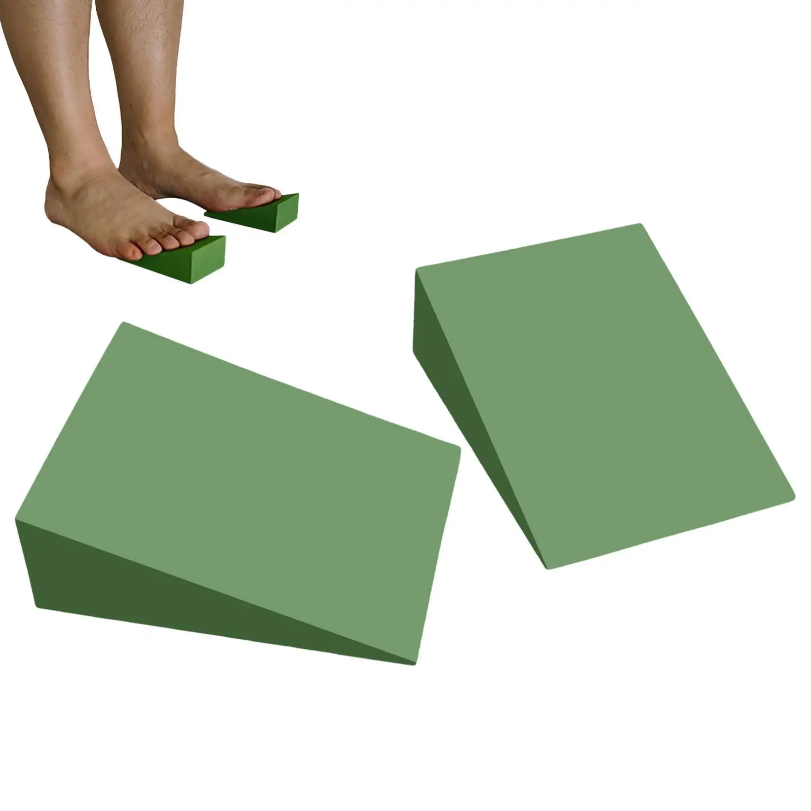 Non-Slip Slant Board, Portable Calf Stretcher & Squat Wedge for Home Gym, Yoga, Ankle Flexibility Training & Rehabilitation