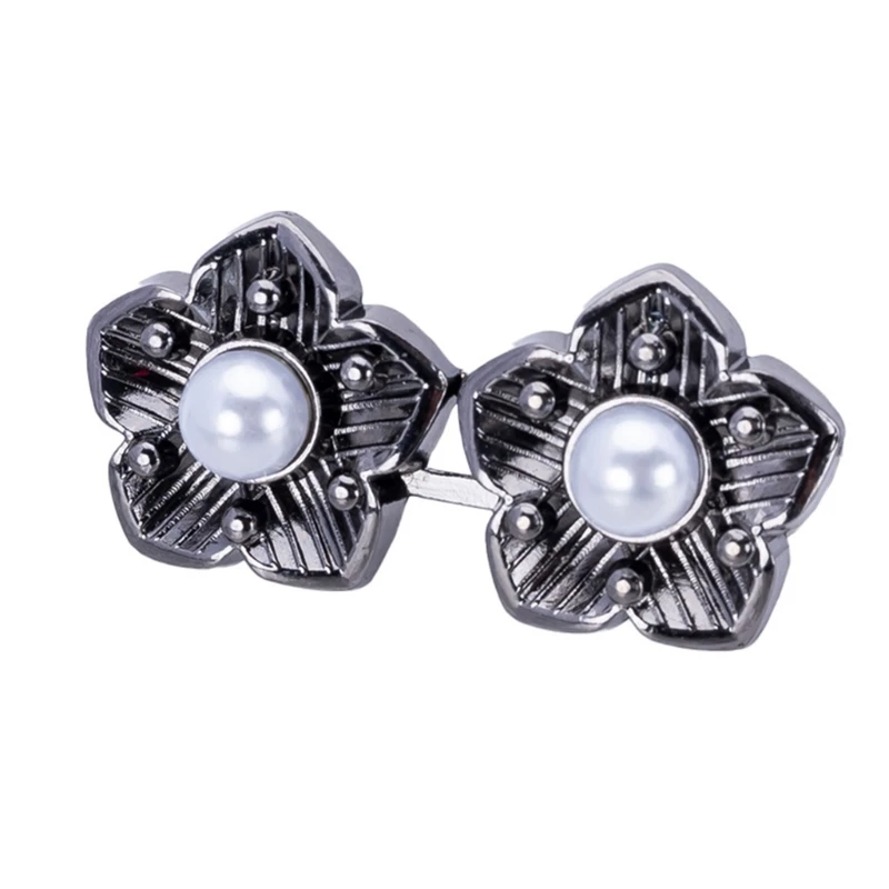 652f Ensemble 3 perles décoratives taille fleur