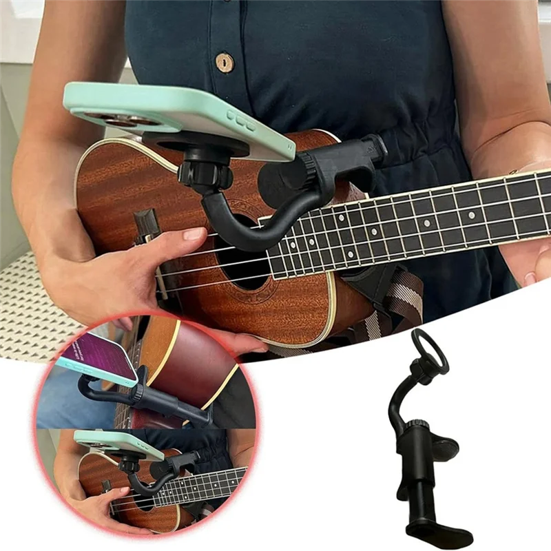 B72A 기타 전화 홀더 마운트 기타 자기 전화 홀더 라이브 스트리밍 교육