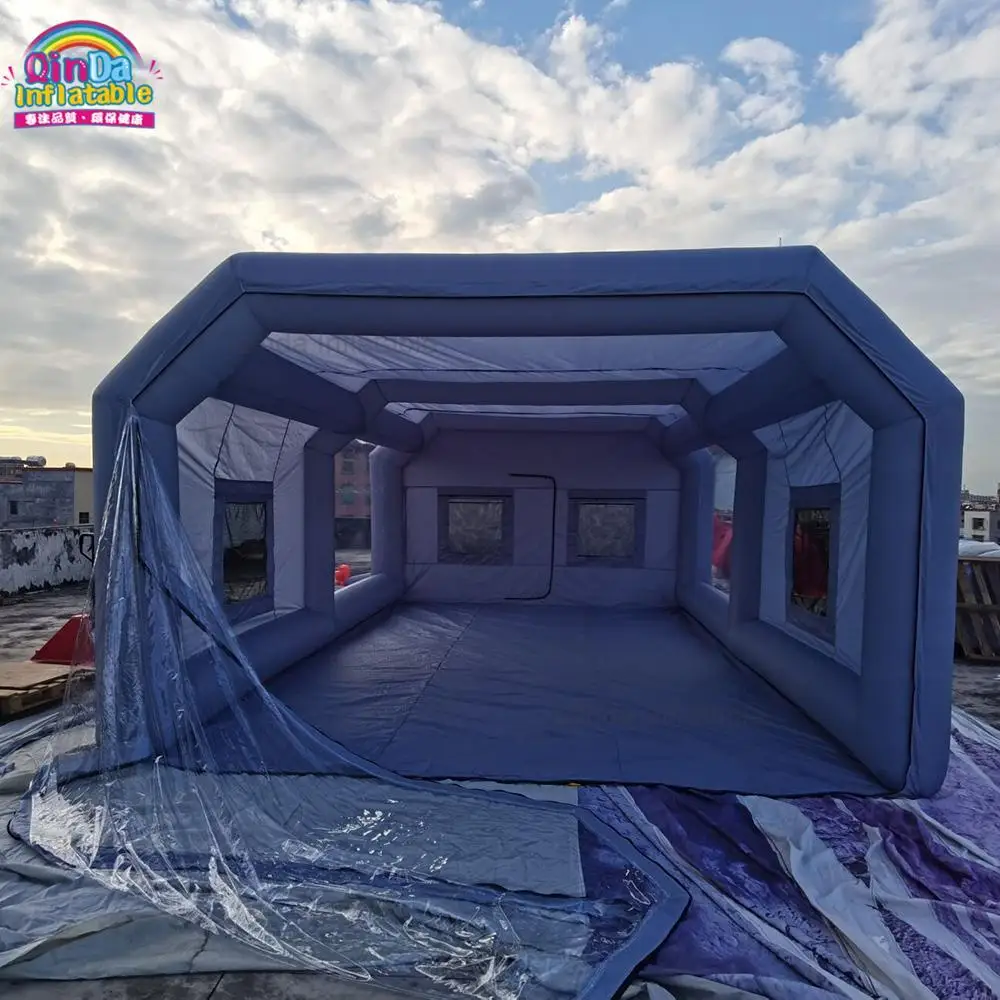 Practical Inflatable Movable Spraying Tent Giant Inflatable Paint Booth