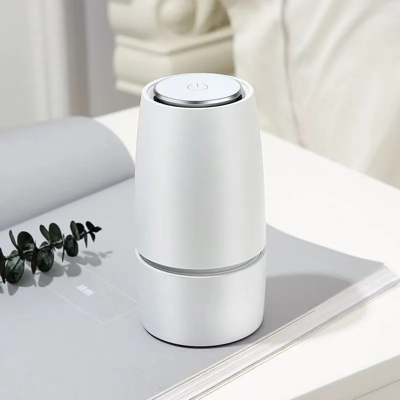 Air Purifier with Advanced HEPA Filter: USB Powered, Quiet Operation and Compact, sutable for Car, Office & Home