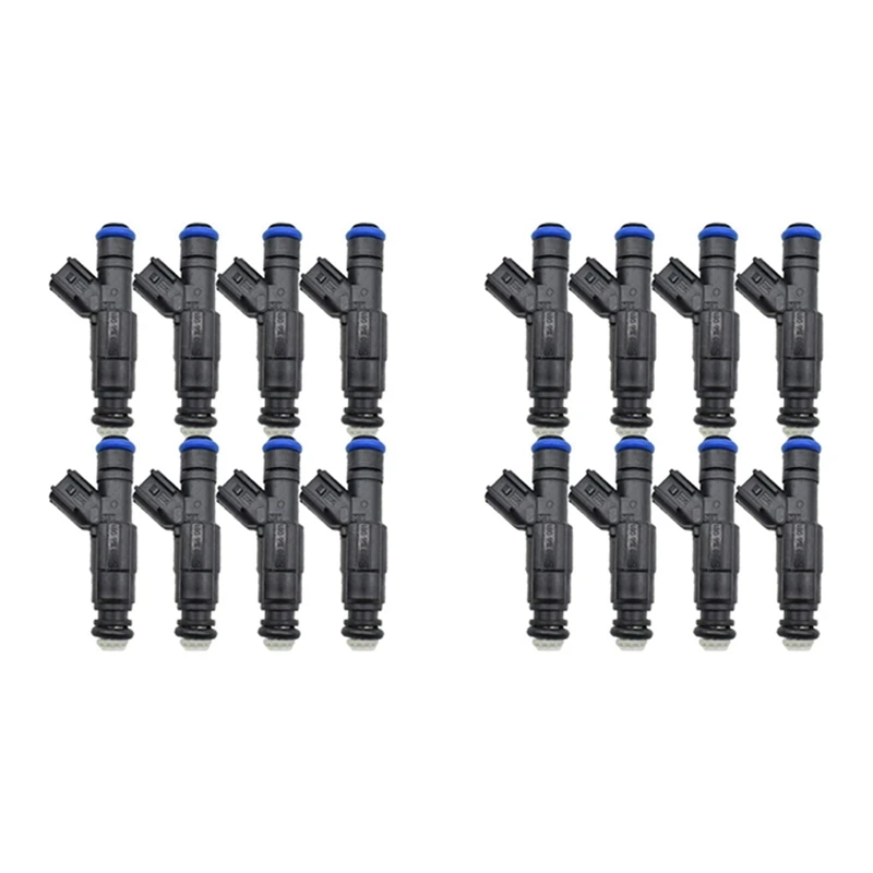 

16Pcs Fuel Injector Nozzle For Marine Mercruiser V8 350 5.0 4.3L 6.2L 0280156081