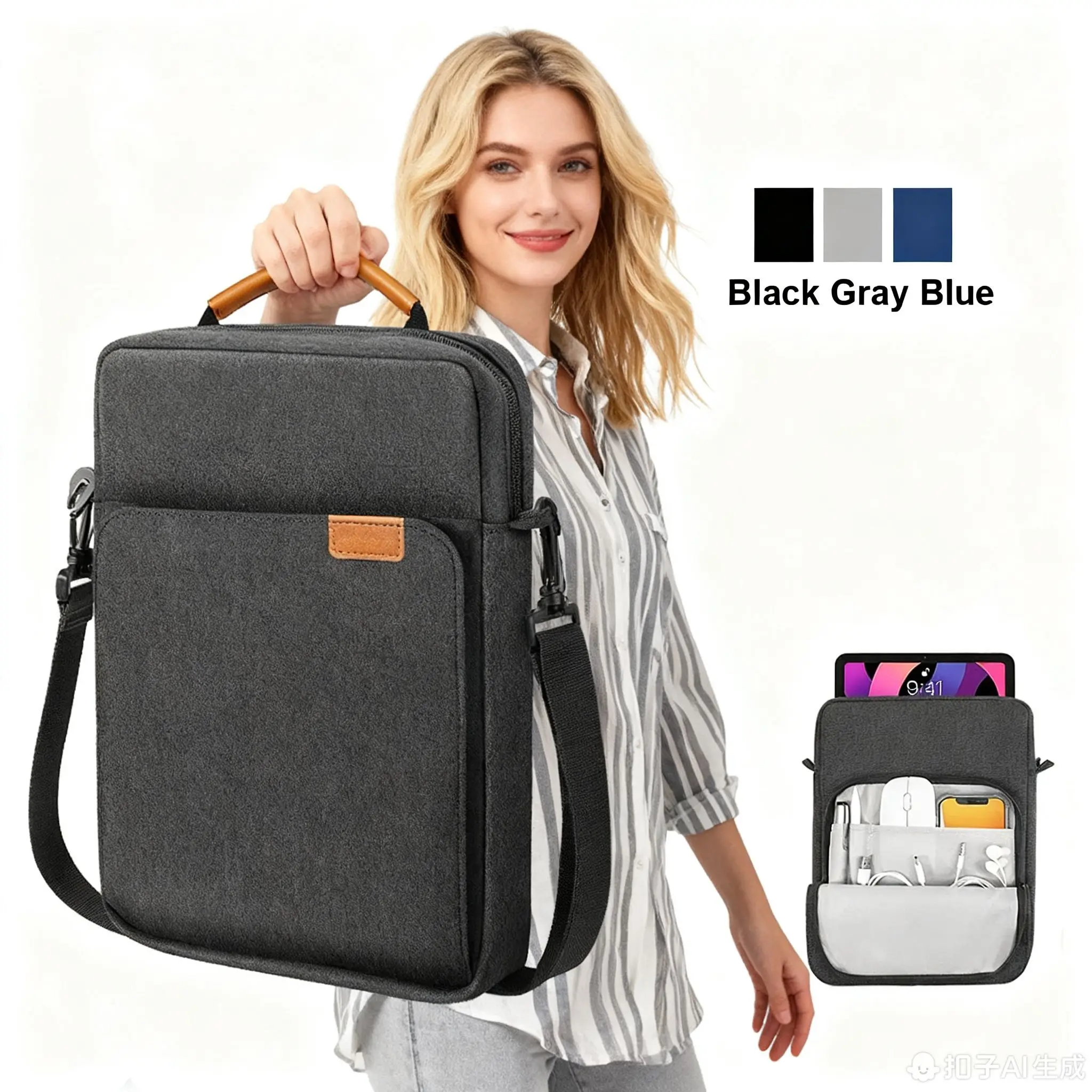 Bolsa para laptop iPad 11 polegadas