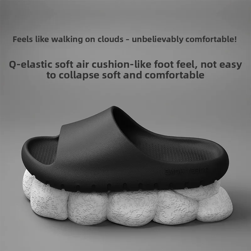 Women's slip-on casual home-use summer boyfriend style indoor comfortable anti-slip bathroom shower slippers for men New