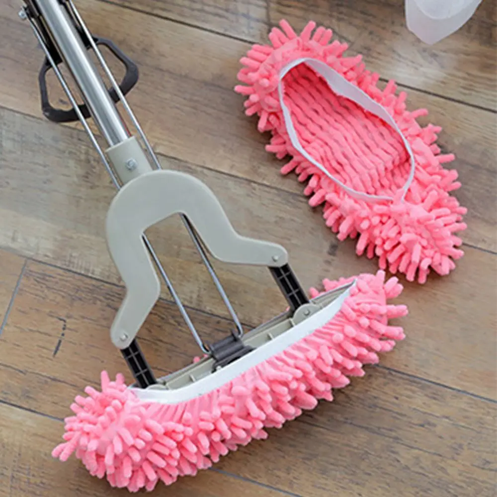 Men Indoor Rag Lazy Floor Cleaning Slippers Dust Mop Slipper Mopping Slippers Cover Women Slippers Plush Bedroom Shoes