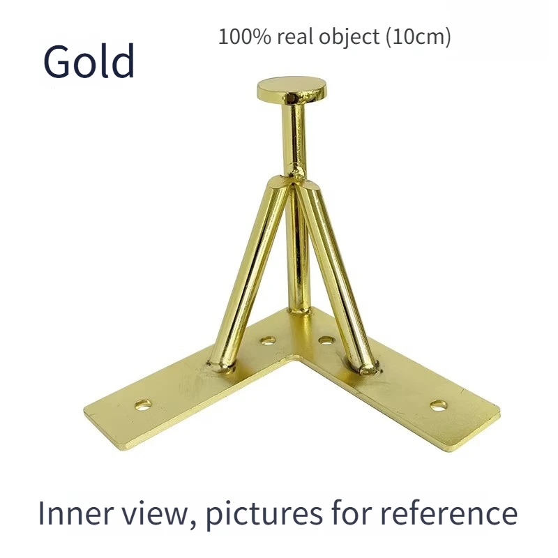 4pcs 10cm Solid Iron Furniture Legs Metal Legs Hardware Feets TV Cabinet Feets Hardware Support Furniture Feet