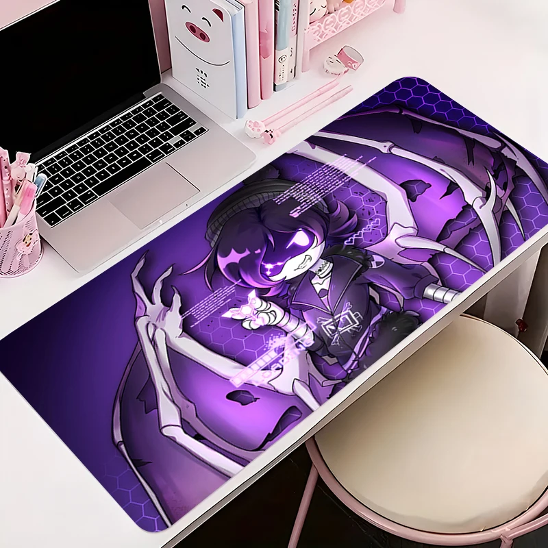 

Mouse Pad Office PC Accessories Keyboard Mat Anime Pattern Anti-slip Rubber HD Mousepad M-murder Uzi N V J Drones Gamer Desk Mat