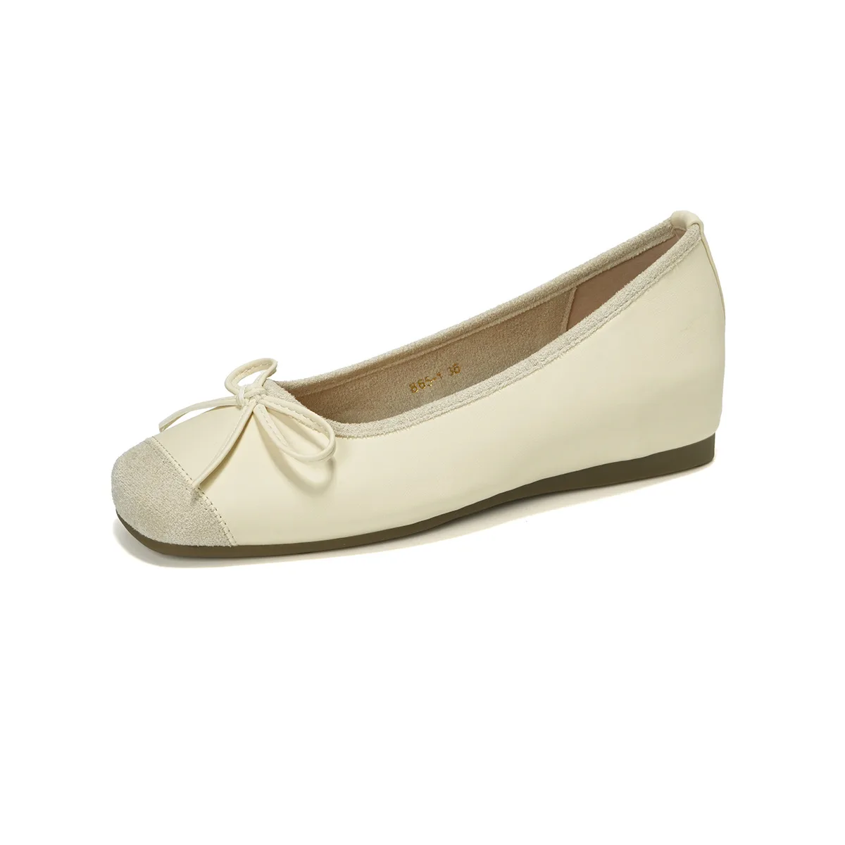 2025 ربيع جديد إمرأة حذاء مسطح حذاء مسطح جولة تو الانزلاق على السيدات أحذية لوفر عادية شقة لينة وحيد موضة Baller #5