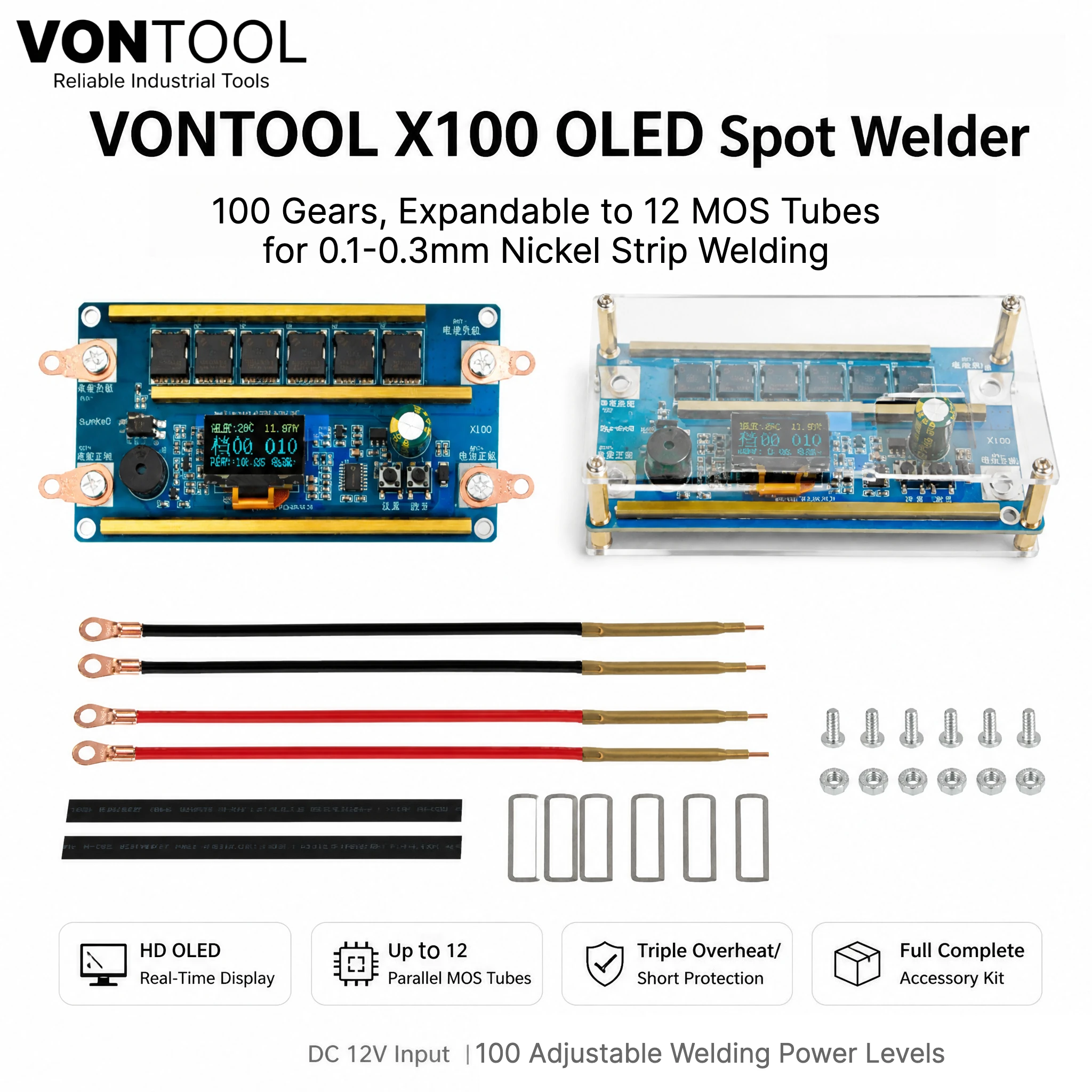 vontool-x100-soudeuse-par-points-oled-100-vitesses-12-mos-dc12v-kit-de-soudage-diy-pour-bande-de-nickel-01-03-mm-et-batteries-18650-21700