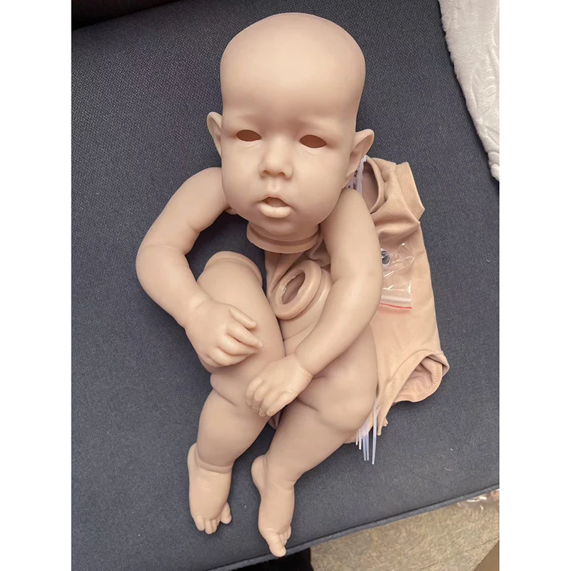 20inch/28Inch Liam Reborn Doll Kit Huge Baby Toddler Reborn Soft Touch Fresh Color Unpainted Unfinished Doll Blank Parts Drop