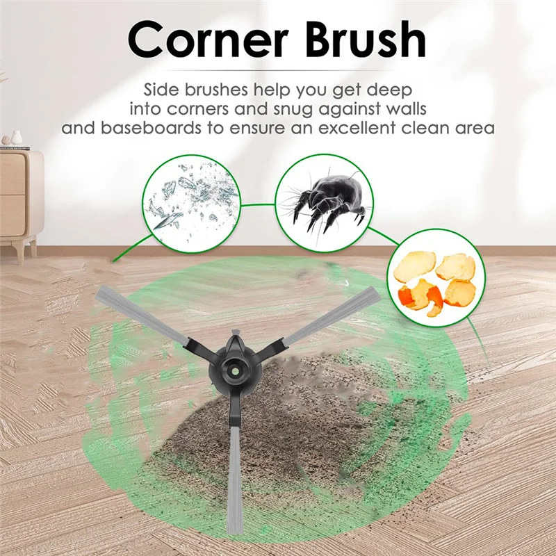 AB43-12 Spazzola laterale per la sostituzione delle parti dell'aspirapolvere robot Xiaomi E5 / C108