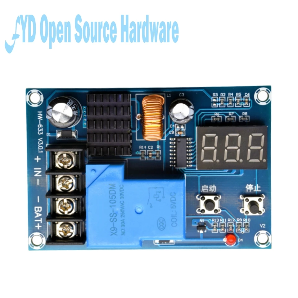 DC 6-60V XH-M604 Storage Lithium Battery Charging Control Switch Protection Board Battery Charger Control Module