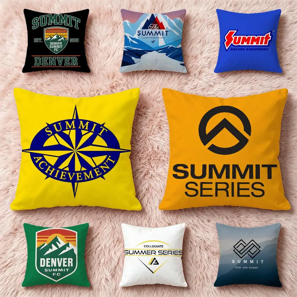 Brand Summit Series Cushion Cover Pillow Short Plush Pillow Cute Simple Style For Living Room Bedroom Birthday Gift