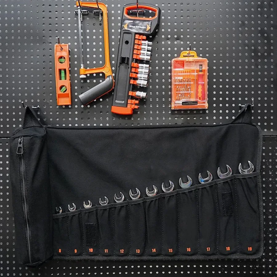Multi-Purpose Tool Bag High Quality Professional Multi Pocket Hardware Tools Pouch Roll UP Portable Small Tools Organizer Bag