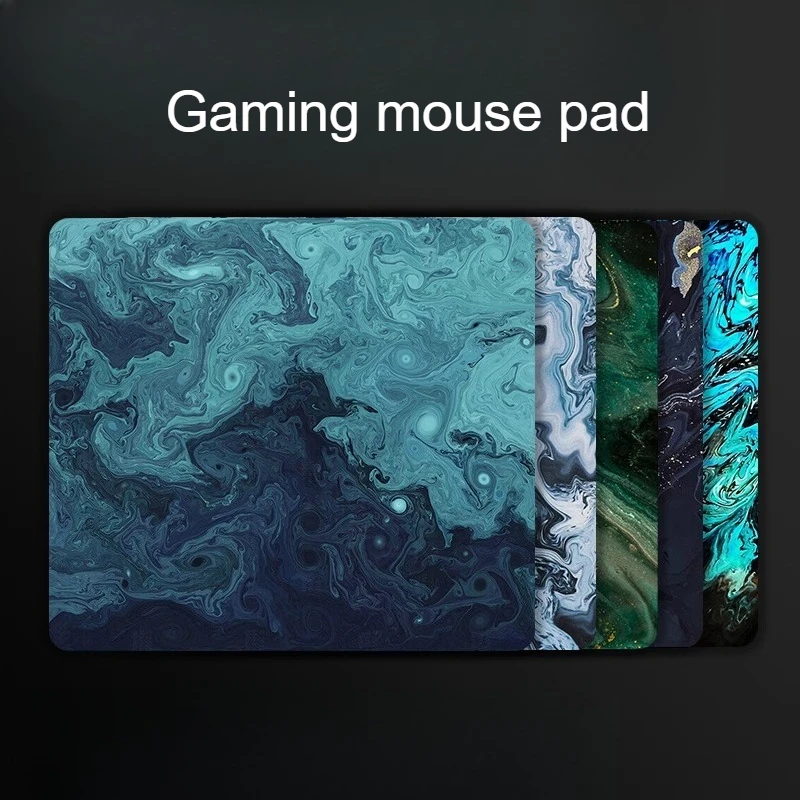 Strata Liquid-alfombrilla pequeña para ratón, alfombrilla para ordenador portátil para videojuegos, alfombrilla para teclado, Protector de escritorio, almohadillas para ratón de dibujos animados de Anime, 18x22cm