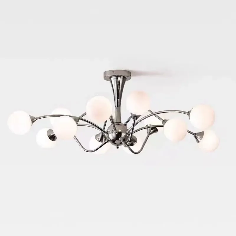 Bauhaus Multi Heads Pendant Light Ceiling Living Room Decor Chandelier Bedroom Hanging Lamps Modern Minimalist Hanging Lamps