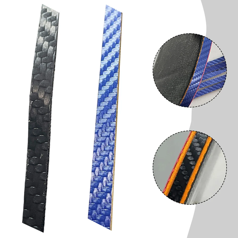 

10pcs Selfadhesive PU Super Hard Protection Strip Table Tennis Racket Edge Tape PingPong Bat Protective Side Tape Accessories