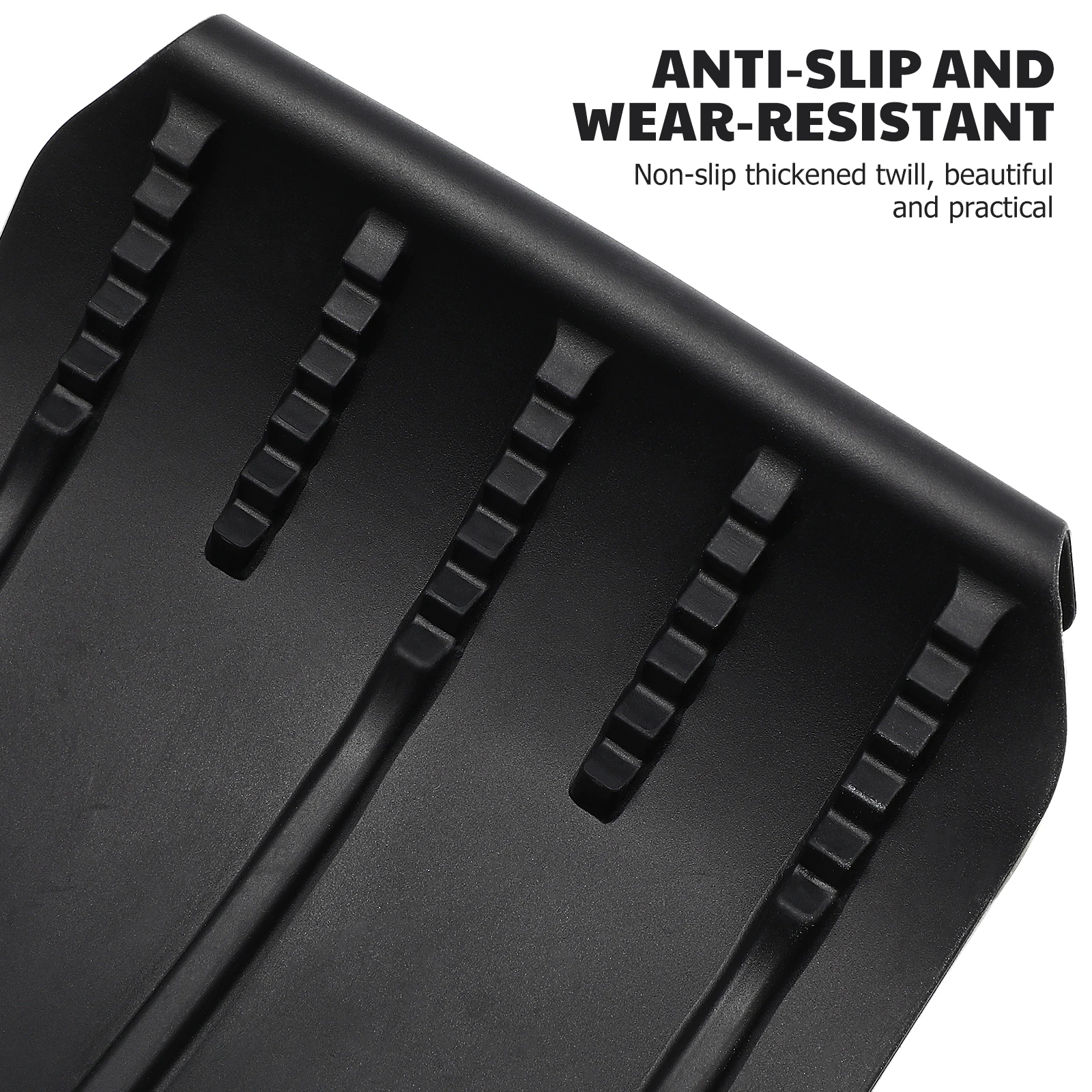 

2 Pcs Cutting Protector Black Tool Silicone Finger Shield Easy Clean Long Use Bread Slicer Guard