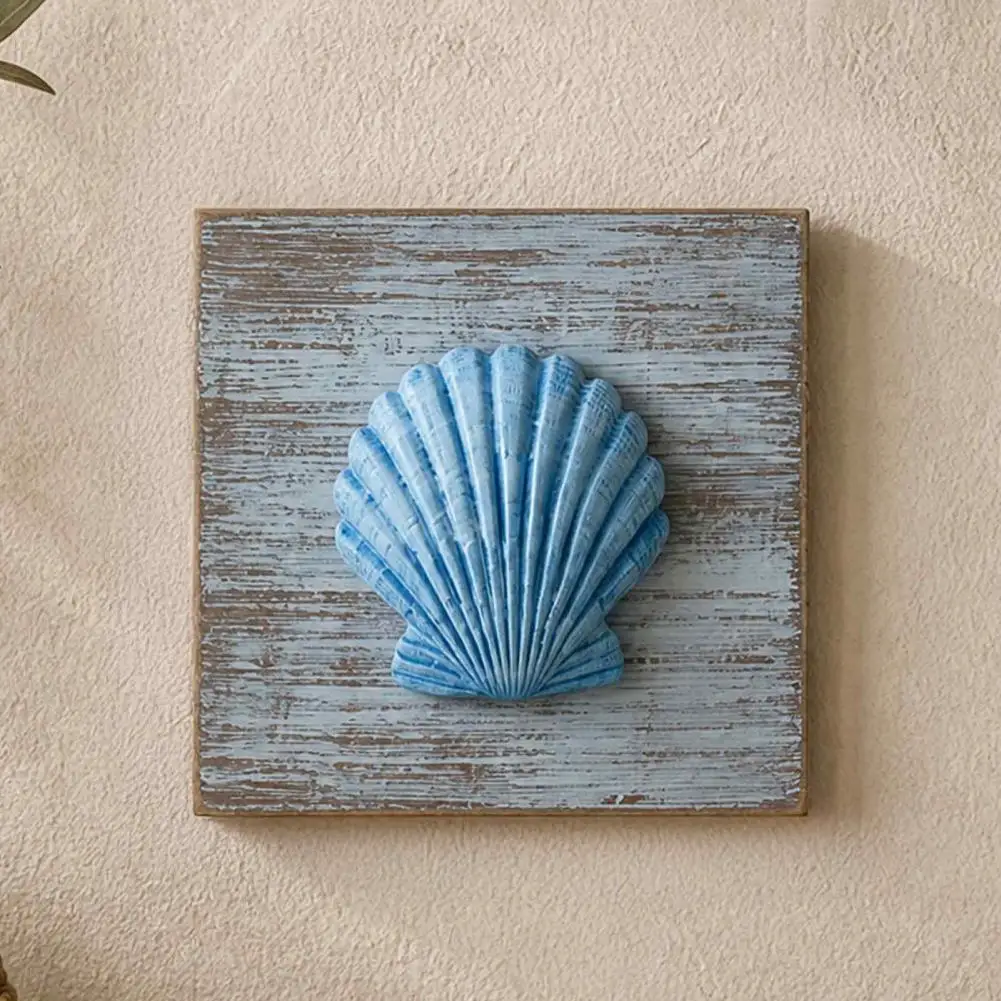 Minimalist Coastal Art 3d Coastal Wooden Wall Art Set Distressed Ocean-inspired Starfish Decor Beach House Hanging for Bedroom
