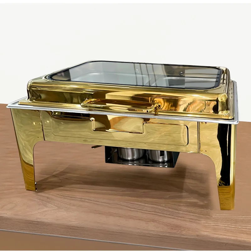 Stainless steel buffet stove, hotel electric heating and insulation, Buffet stove, food warmer chaffing dish