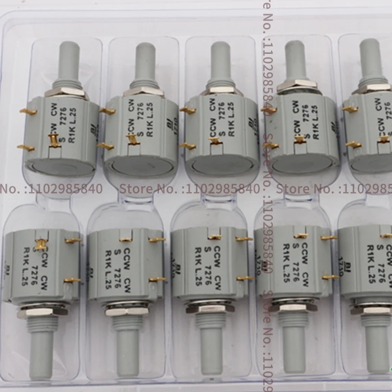 Potentiometer Switch CCW CW S 7276 R1K L.25 BI 1710 Color Change Positioner Mexico Computer Embroidery Machine Parts Wholesale