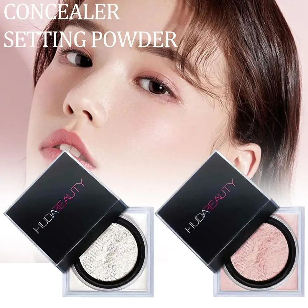 

2025 Huda Easy Bake Рассыпчатая и фиксирующая пудра Стойкий контроль жирности Матовая водостойкая осветляющая рассыпчатая пудра Косметика для макияжа