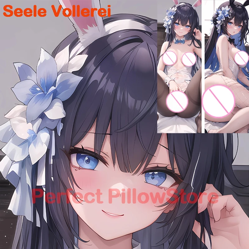 

Dakimakura anime дакимакура Подушка для тела Dakimakura anime Seele Vollerei Honkai Star Rail с двусторонним принтом в натуральную величину, наволочка для взрослых