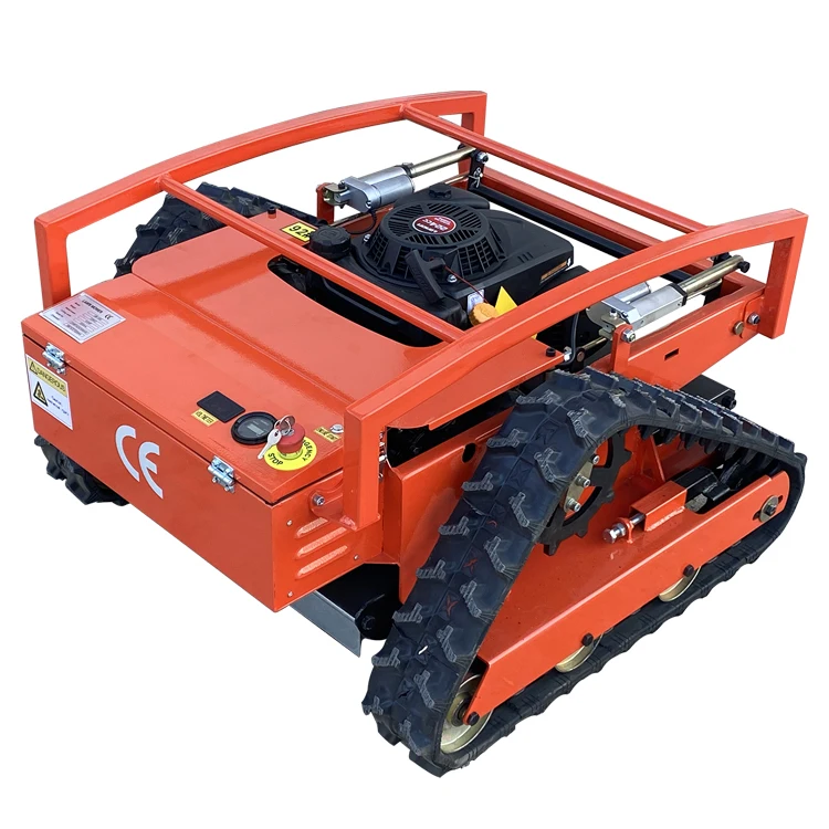 Agricultural Remote Control Lawn Mower Diesel Engine with Cutting Width 550mm