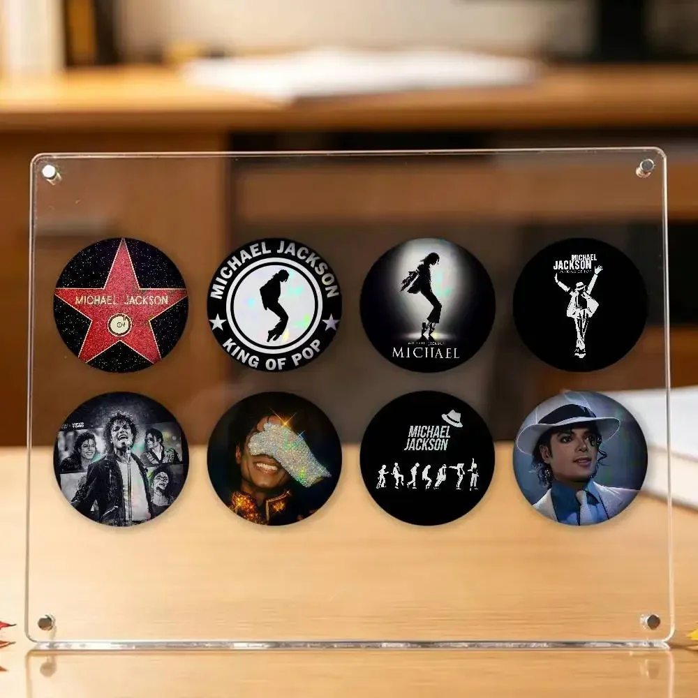King Of Pop M-Michael J-Jackson Soft  Cute Series Pins Funny Badge Interesting Animals Brooches Backpack Clothes Gift Accessory