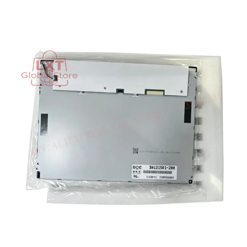 Original BA121S01-200 For BOE 12.1 Inch BA121S01-100 BA121S01 200 LCD Display Screen Panel 100% Perfect Working