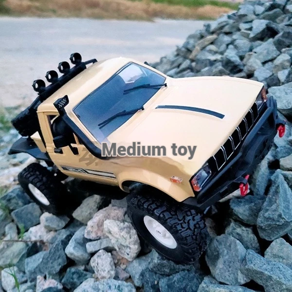 

Naughty Dragon Wpl C-14 Full Scale 2.4g Half Card Rc Pick Four Wheel Drive Climbing Car Remote Control Model Toy Boys Girls Gift