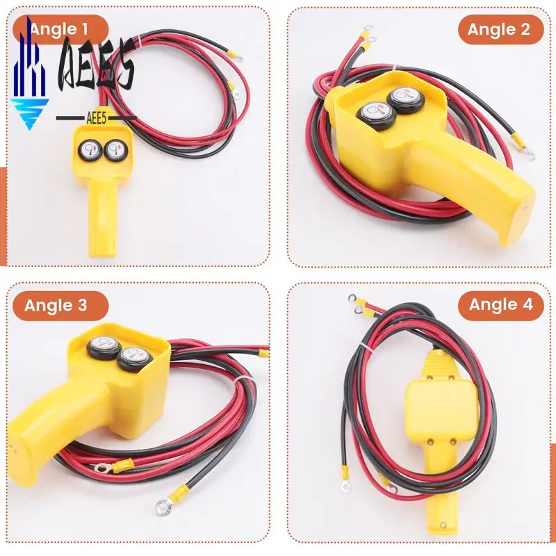

AEE5-Car Winch Remote Control Switch Winch Remote Control Button Kit Switch Wired Winch Handle Switch