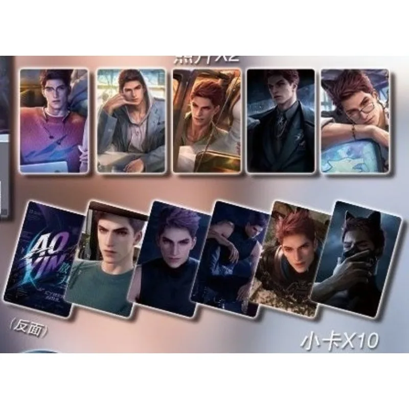 Valko Small Card Badge Suit Love and Deepspace Anime Peripheral Laser Ticket Photo Small Card Badge Suit 20 Pcs Birthday Gift view 2