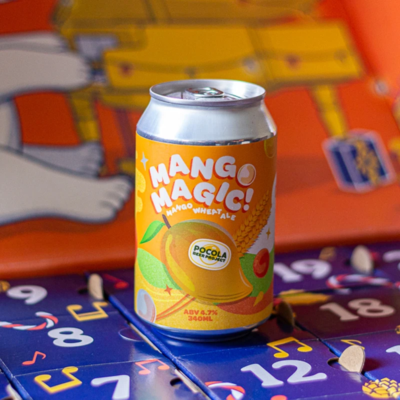 Customization.Wholesale Cardboard Countdown Wine Packaging Box Christmas Beer Advent Calendars Boxes