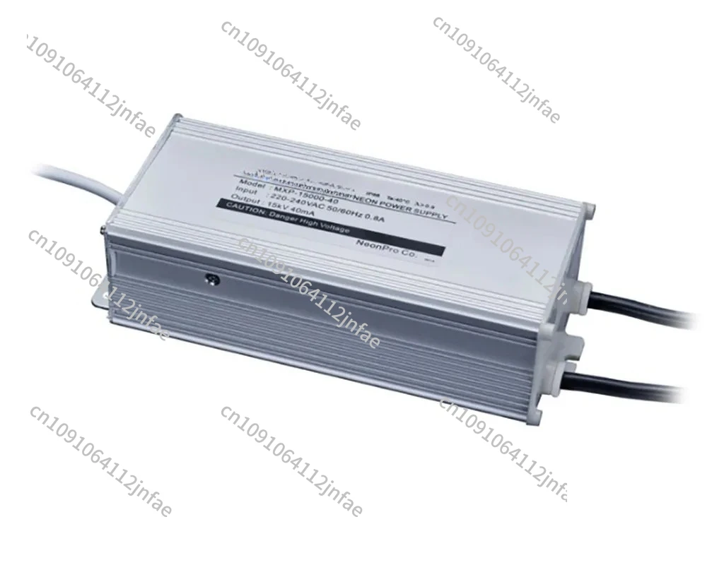 High-brightness Neon Sign Transformer Power Neon Rectifier Ballast Output 15kVAC 40mA 192W Input 220V 50/60Hz