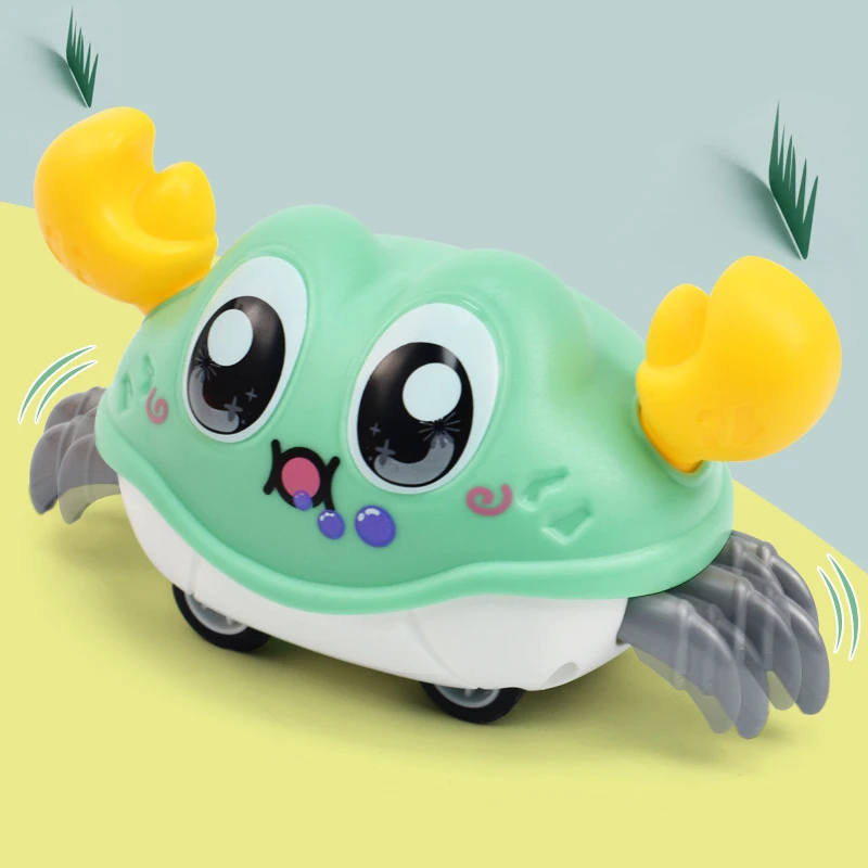 Divertente doppia forza che cammina granchio strisciante pancia tempo giocattolo sensoriale per bambini apprendimento infantile sviluppo strisciante polpo carino regali per bambini