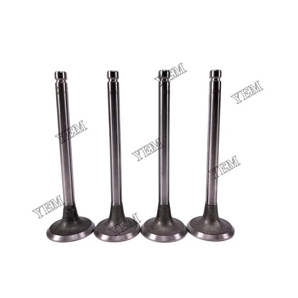 4PCS New Exhaust Valve For Weichai ZH4100 Engine parts