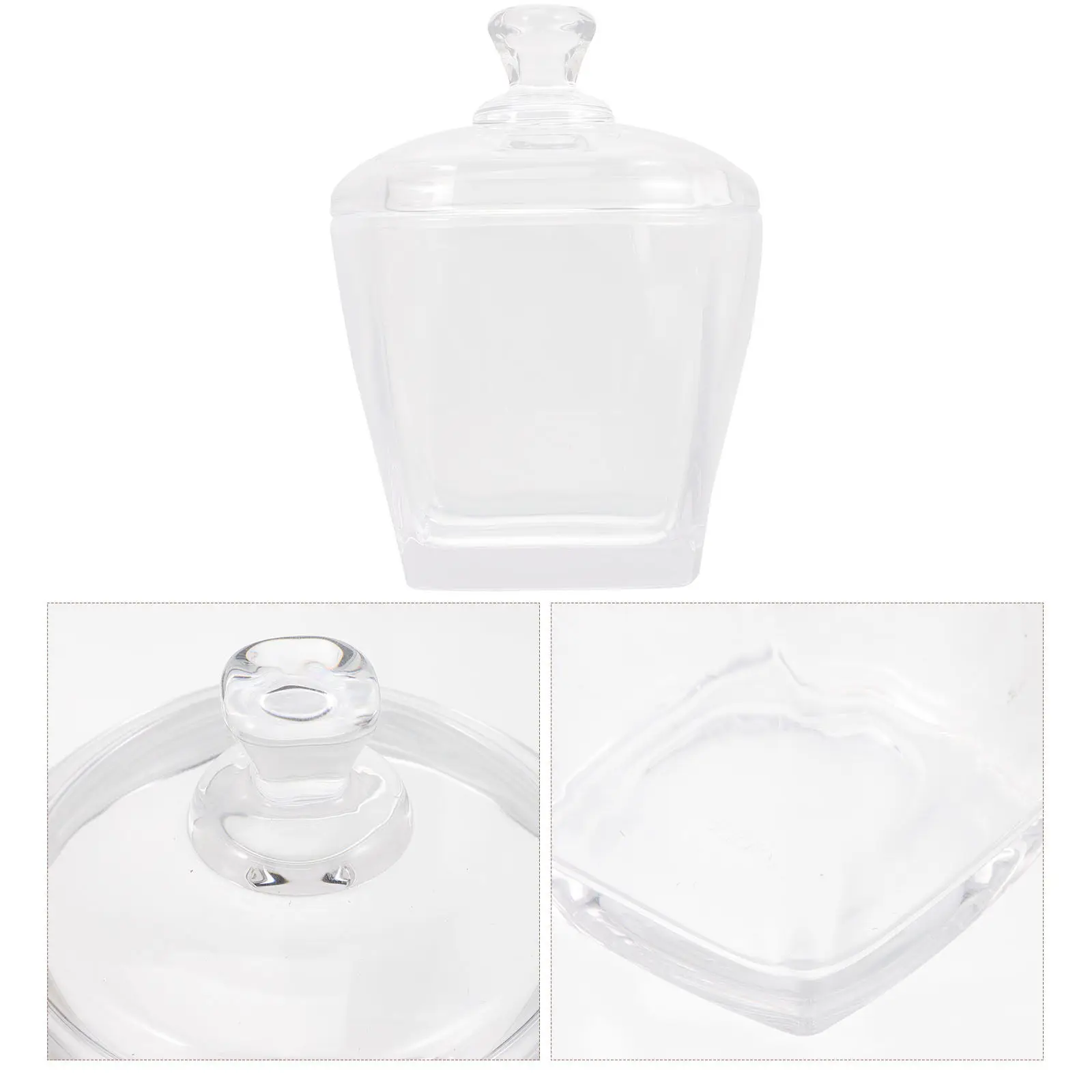 

Стеклянная банка для конфет и закусок с герметичной крышкой для сухих продуктов, чая, украшений, декоративная емкость для дома