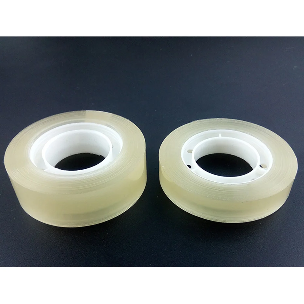 24 قطعة شريط قرطاسية شفاف قوي لاصق بوب شريط عزل لمستلزمات التغليف الصناعية للمكتب المنزلي