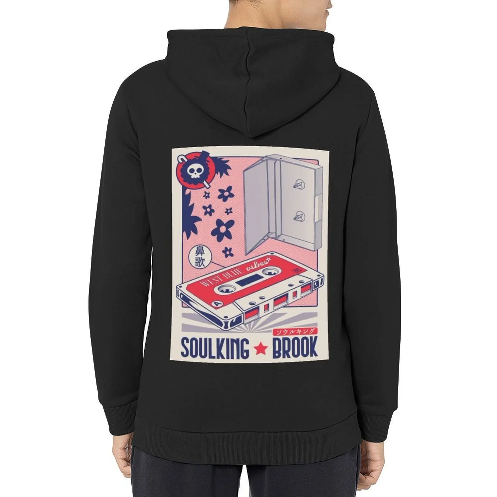 

Soulking Brook Vibes Hoodie mens clothing men's clothes hooded shirt graphic t shirts men autumn hoodie