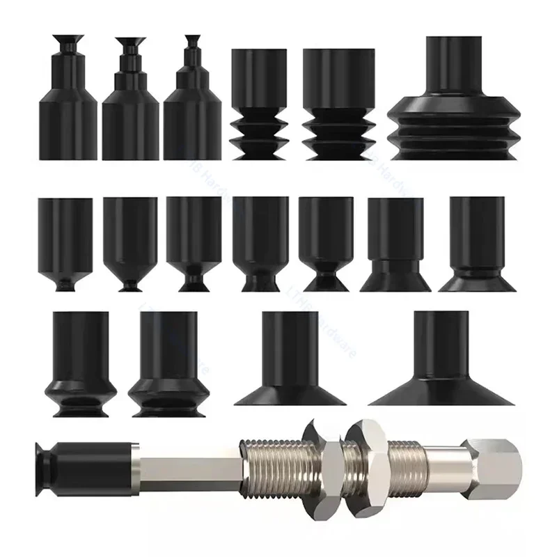 Manipulator Vacuum Suction Cup BT9 NBR Black Anti-static Electric Nozzle  ZP-2N/ZP-4N Industrial Pneumatic Sucker Accessories