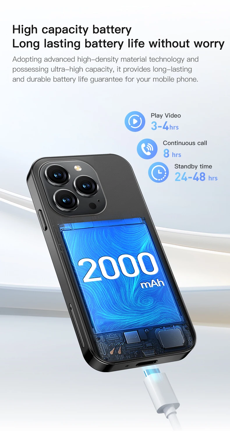 ONEMYTH M17 Pro 4G Mini Smartphone 4.0inches MTK 2GB RAM 16GB ROM 5MP LTE BLE4.0 Dual SIM 2000mAh Type-C Android Cellphone